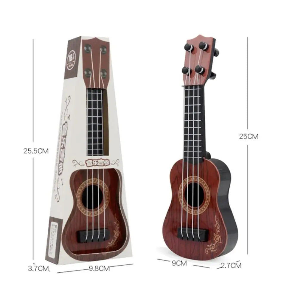 Toys Musical Instrument Entertainment Toys 4 Strings Classical Ukulele Small Guitar Toy Educational Toy Musical Instrument Toy