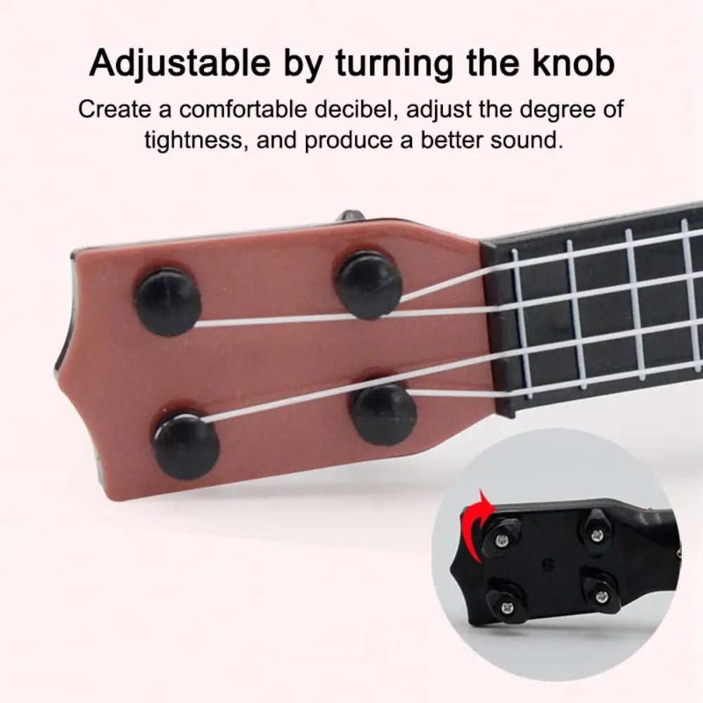 Toys Musical Instrument Entertainment Toys 4 Strings Classical Ukulele Small Guitar Toy Educational Toy Musical Instrument Toy