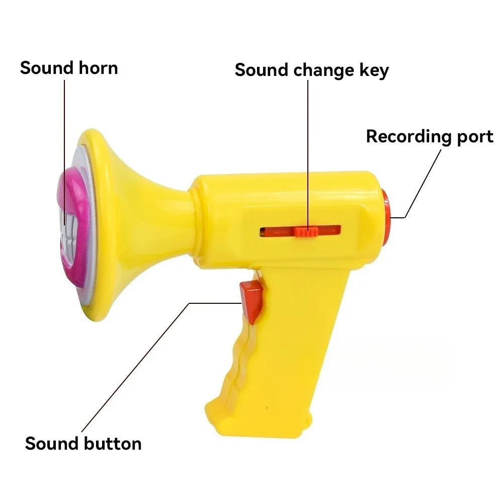 Sound-changing toys, role-playing voice player, handheld amplifier, imitation toys
